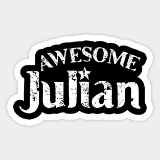 Awesome Julian Sticker